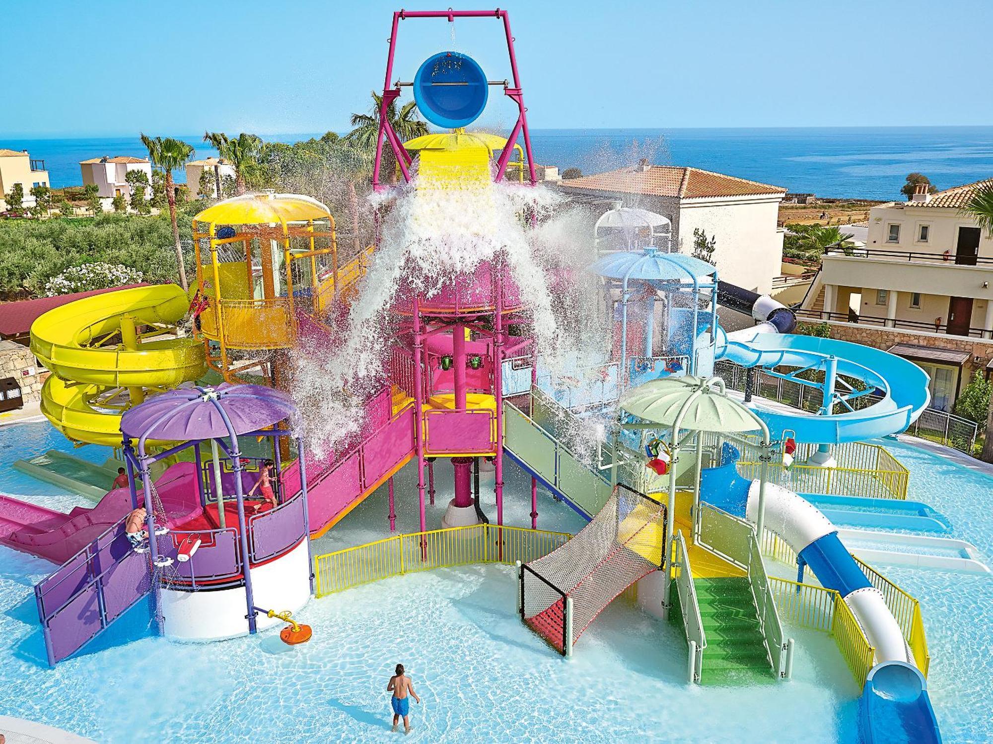 Grecotel Marine Palace & Aqua Park レティムノ エクステリア 写真