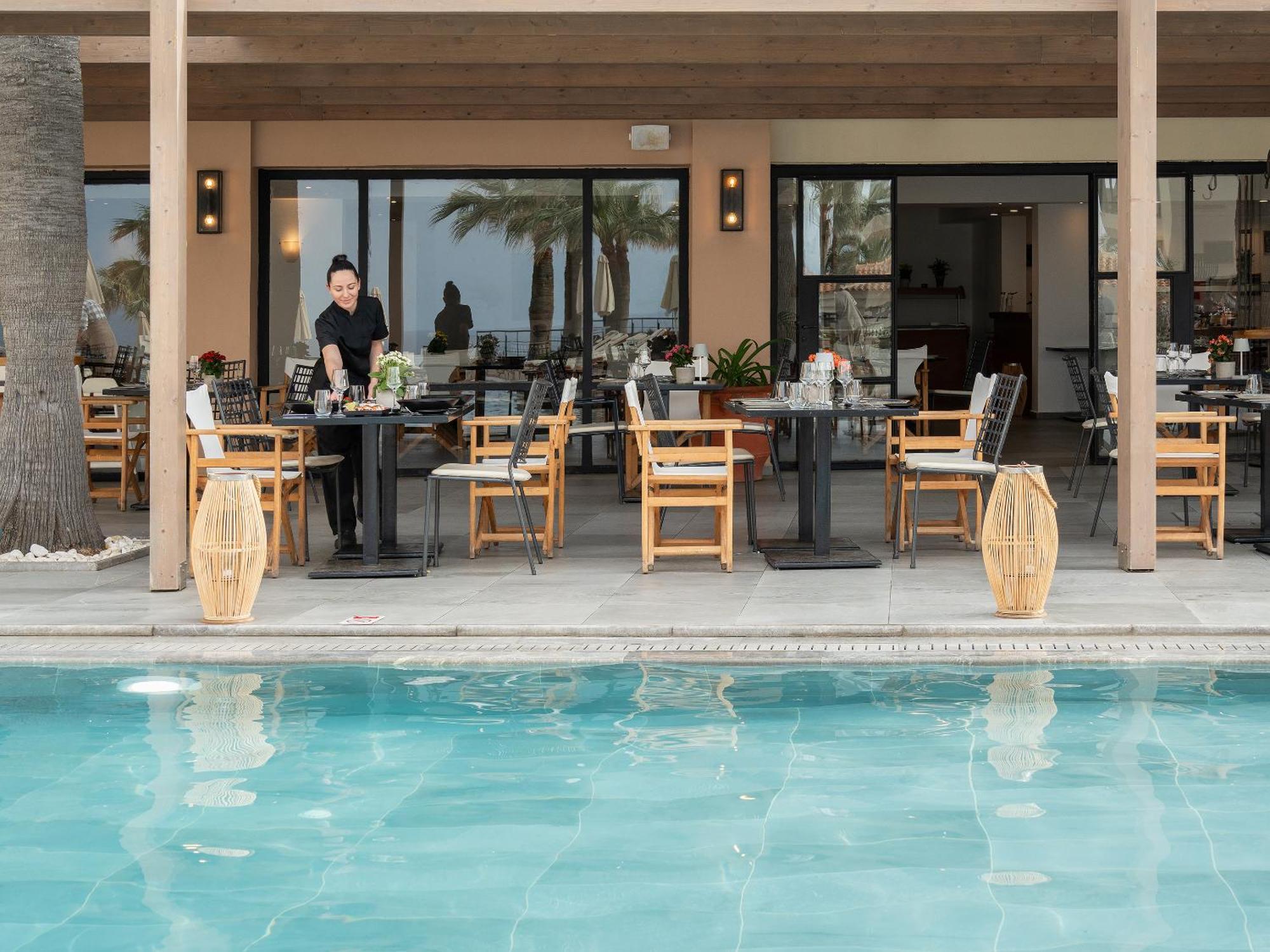 Grecotel Marine Palace & Aqua Park レティムノ エクステリア 写真