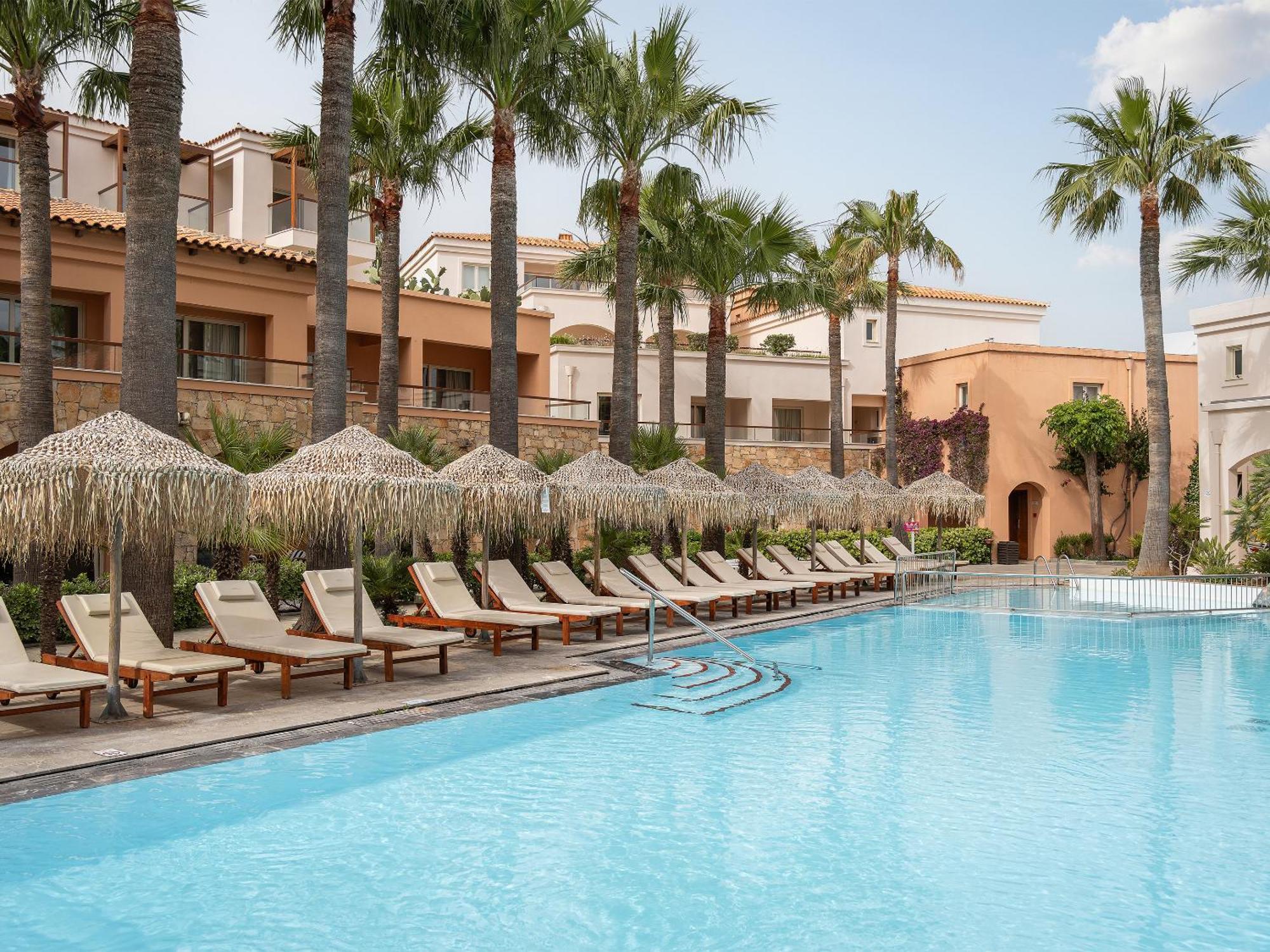 Grecotel Marine Palace & Aqua Park レティムノ エクステリア 写真
